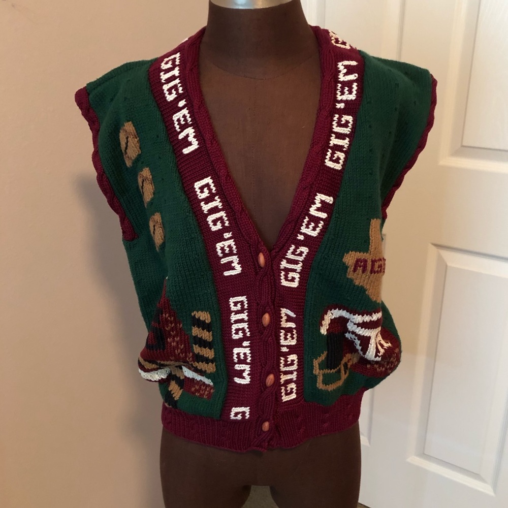 “GIG ‘EM” Texas AGGIE Sweater Vest